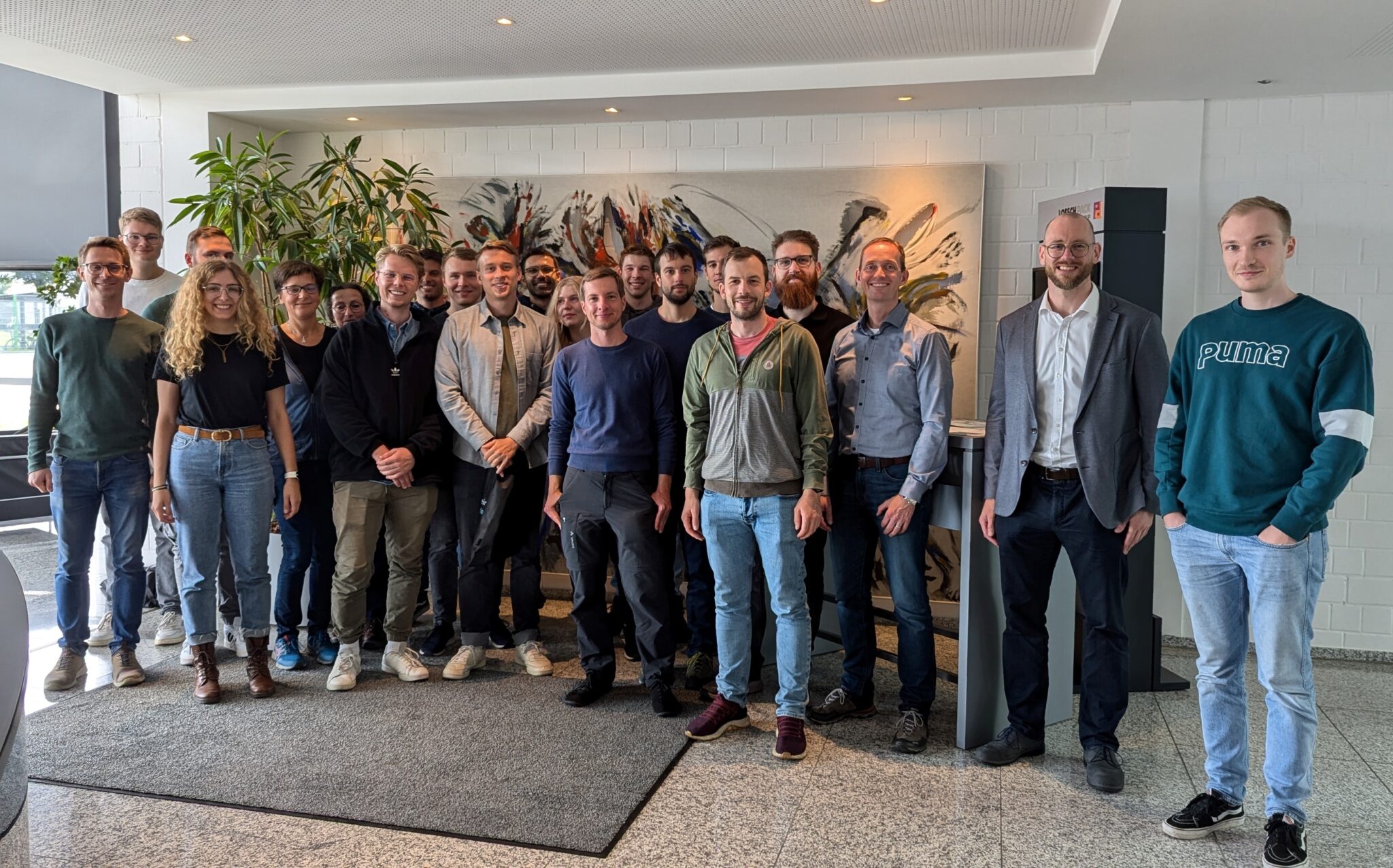Chair Visits Company Loesch Verpackungstechnik GmbH + Co. KG in