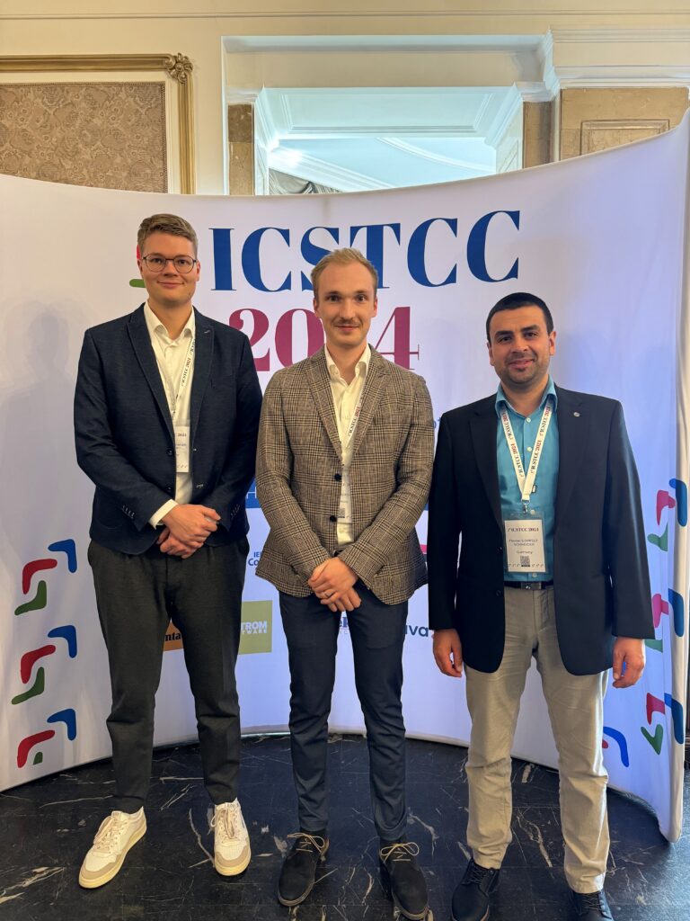 Participation in the ICSTCC 2024 in Sinaia