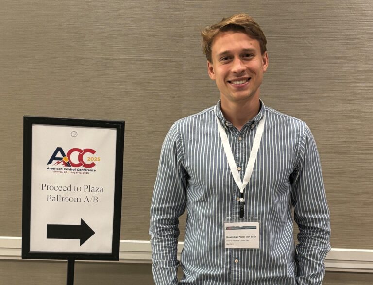 Participation in the IEEE American Control Conference in Denver, Colorado